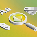 An illustrated image showing stylized icons that represent different handoff tools in Sketch 